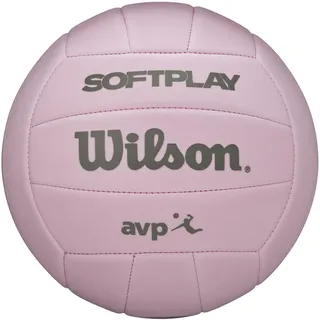 Wilson Volleyball Super Soft Play, Kunstleder, Outdoor und Indoor-Volleyball, Beachvolleyball