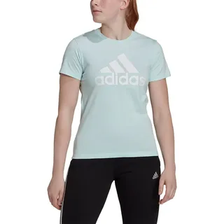 Adidas Damen T-Shirt (Short Sleeve) W Bl T, Almost Blue/White, HL2027, L