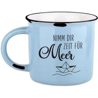 Grafik-Werkstatt Kaffeetasse 0,4 l Blau 2 St.