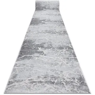 rugsX Läufer Strukturell Mefe 70/470 cm , Grau , Textil , Rechteckig , 70x470 cm , Teppiche und Böden, Teppiche, Teppichläufer, Läufer