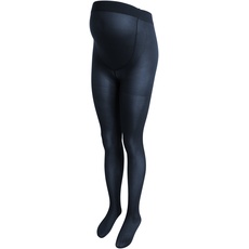 Noppies Damen Maternity tights 40 Den Strumpfhose, Blau (Dark Blue 46), 38 (Herstellergröße: S/M)