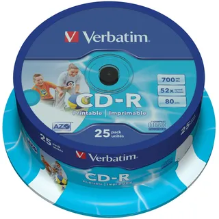 Verbatim CD-R 25 x), Optischer Datenträger