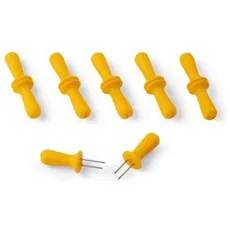 Funktion Corn forks 12 pcs. yellow