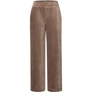 STREET ONE Cordhose Straight Leg Silk Braun 36