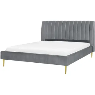 Beliani Marville 180 x 200 cm Grau