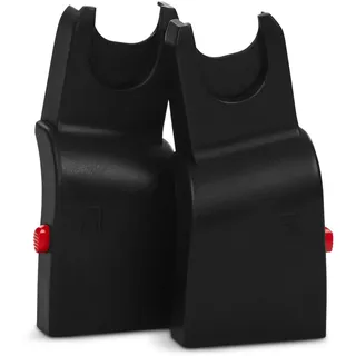ABC Design Adapter , Schwarz , Kunststoff , Baby on Tour, Kinderwagen, Kinderwagenzubehör, Kinderwagen-Adapter