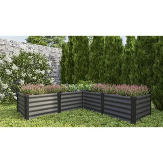 Vitavia Linus IN & OUT 401 M 185 x 40,3 x 185 cm Schwarz