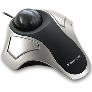 Trackball, Kensington Ergonomisch, Kabelgebunden, Ambidextre, Anpassbar, Windows & Mac kompatibel, Grau - Bunt