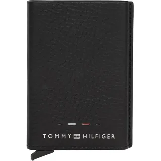 Tommy Hilfiger TH PREMIUM METAL CC HOLDER Kartenetui Herren, Schwarz (Black), OS