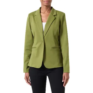 ICHI Damen IHKATE BL Lässiger Business-Blazer, Grün, M