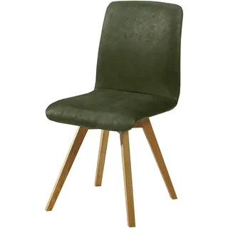 massivline&more 4-Fußstuhl »Karla, Stuhl, Esszimmerstuhl, Küchenstuhl« () 2 Stk.Massivholz: Wildeiche geölt