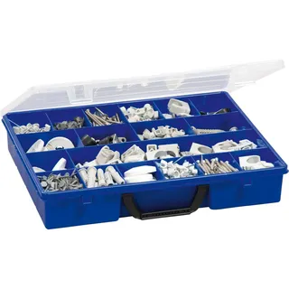 VISO 60469 Polypropylen 18 Fach Organizer Kiste - Blau