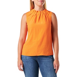 comma Damen 60.2.61.10.100.2137449 Bluse, 2335 orange, 42