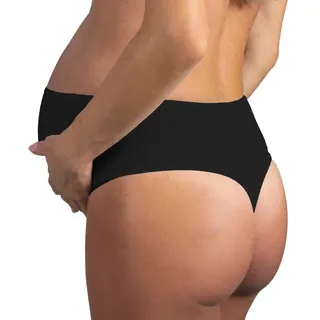 Mysanity® Umstands-Slip, Tanga aus Modal, Schwarz 1 St schwarz