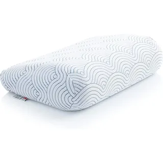 TEMPUR Ease Schlafkissen, Liegegefühl fest, 50 x 31 x 10/5 cm | Ergonomisches Nackenstützkissen für jede Schlafposition, Memory Foam