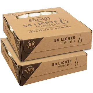 Edzard Teelichter 38 mm 100 St. weiß