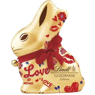 Lindt Goldhase Message Edition mit Süßer Botschaft der Klassiker 100g