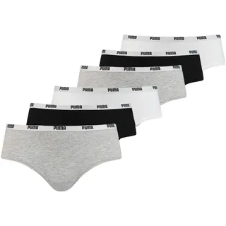 Puma Panty 6er Pack mehrfarbig L