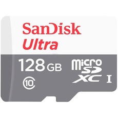 Bild Ultra microSDHC/microSDXC UHS-I Class 10 + SD-Adapter 128 GB
