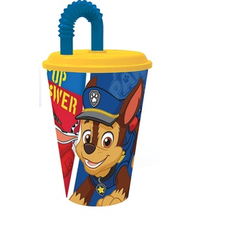 ALMACENESADAN 2066 Paw Patrol Becher, wiederverwendbar, BPA-frei, 430 ml