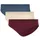 Damen Bikini 3PK Sport Flex-Packaged Panties Slip 902 Assorted XL 3er Pack XL