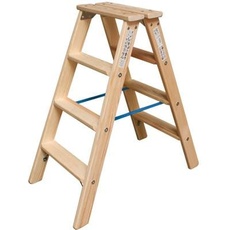Bild von Stabilo Professional Holz 2-tlg. Stehleiter 2x 4 Stufen (818416)