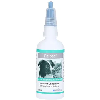 Alfavet EPIBAC basischer Ohrreiniger 100 ml