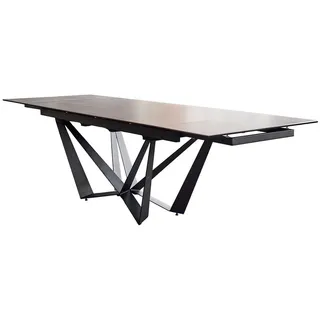 KAWOLA Istar 90 x 76 x 180 cm Grau/Schwarz