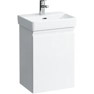 LAUFEN PRO S Waschtischunterschrank, Scharnier rechts, zu Waschtisch H815961, 415x320x580mm, H4833020964631, Farbe: Snow (weiß matt)