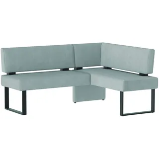 Home Affaire Eckbank »Oliver mit Metallgestell, Küchenbank« verschiedene Bezüge Cord Esszimmerbank OTTOs Choice blau