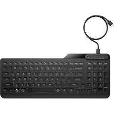 HP Tastatur und Maus 405, Schwarz, QWERTY US