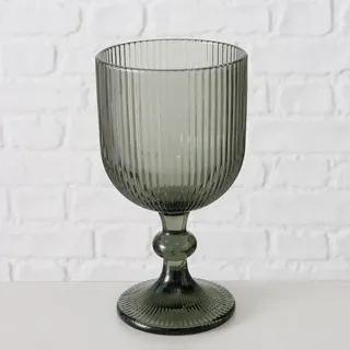 Boltze Weinglas grau 1 Stück