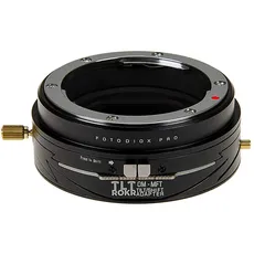 Fotodiox Pro TLT ROKR Tilt/Shift Lens Adapter Compatible with Olympus Zuiko (OM) 35mm SLR Lenses on Micro Four Thirds Mount Cameras