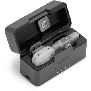 DJI Mic Mini 2S (1 TX + 1 Mobile RX + Charging Case)", grau,