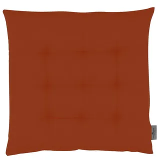 Tom Tailor Sitzkissen MIT 9 Punkt-Steppung Dove , Terracotta , Textil , 40x5x40 cm , Oeko-Tex® Standard 100 , Heimtextilien, Wohntextilien, Sitzkissen