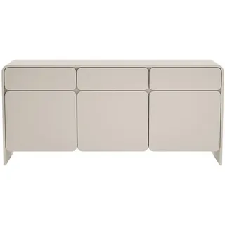 Selsey Sideboard Lummo 156 x 72,5 x 39 cm Kaschmirgrau / Taupe