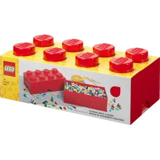 LEGO Aufbewahrungsbox 50 x 25 x 18 cm 12-tlg. rot