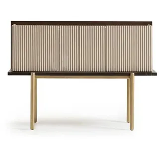 Sideboard Anrichte Schrank Holz Modern Beige Esszimmer Schranke Design - Beige