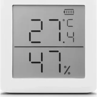 SwitchBot Meter Drinnen Temperatur- & Feuchtigkeitssensor Freistehend Kabellos