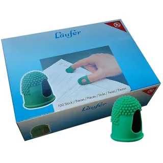 Läufer Blattwender Größe 1 Durchmesser 12mm latexfrei grün VE=100 Stück