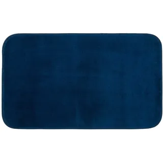 Rio Badteppich 60 x 100 cm dunkelblau