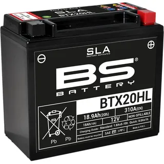 BS Battery Batterie SLA versiegelt, Batterie "YTX20HL-BS"