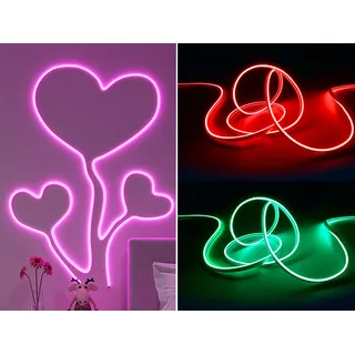 LED RGBWW Strips dimmbar für indirekte Beleuchtung Deckenlampe Jugendzimmer 5m - Weiß