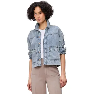 Street One Damen Jeansjacke in Heller Waschung