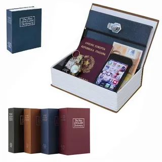 Pflanzentopf Sicherheit Geldkassetten Buch Tür Münzen Schlüssel Metall