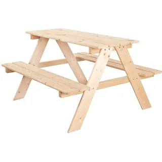 John Kindersitzgruppe Natur Massivholz