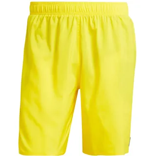 Adidas Solid CLX Classic-Length Badeshorts Yellow / Black S