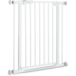 hauck Clear Step Autoclose 2, White« auch als Treppenschutzgitter verwendbar; 75-80, flacher Durchgang,