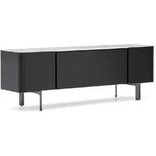 Sideboard Stil Modern schwarz Luxus Design Esszimmer Kommoden Tische - Schwarz