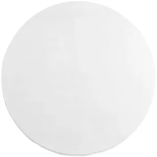 Ayyildiz Teppiche Teppich "JOY 1400" rund 11 mm Höhe uni Kurzflor, Wohnzimmer, viele Größen, weiß